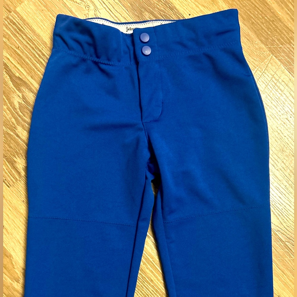 Softball Pants Color is Royal Blue Stretchy Intensity Brand Size : Girls Large